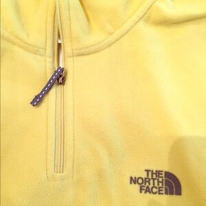 The North Face Yellow Fleece Jacket